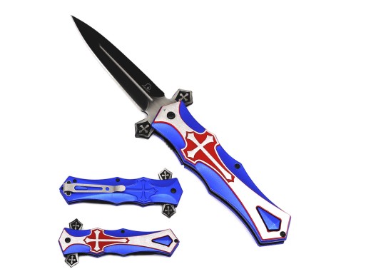 Falcon 9" Spring Assisted Knife KS5440BLR